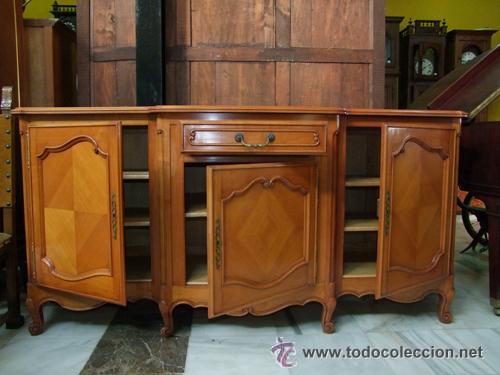 Antig&uuml;edades: BUFET/APARADOR LUIS XV EN CEREZO REF.5026 - Foto 4